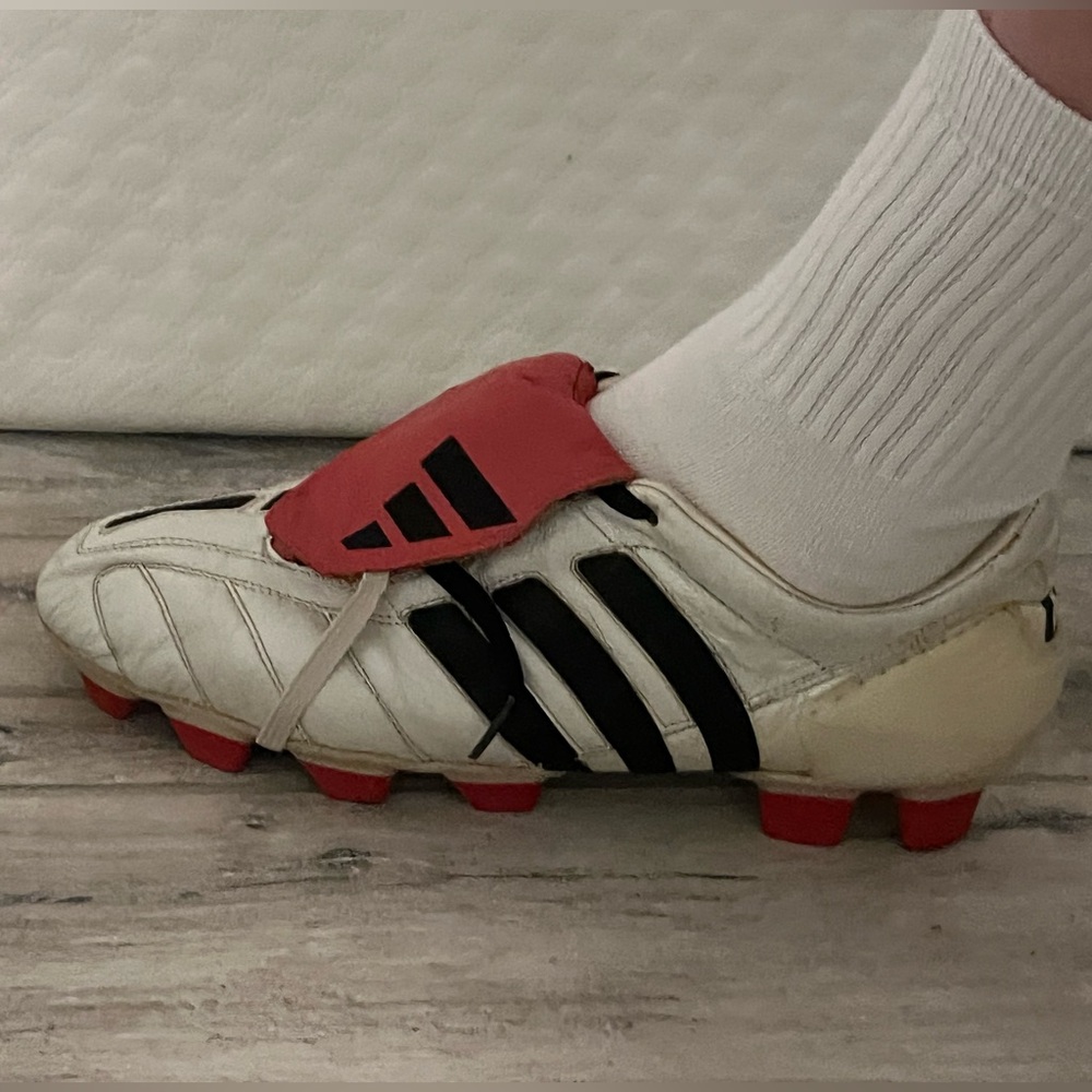 Classic Adidas predator mania FG champagne soccer cleats sz 13